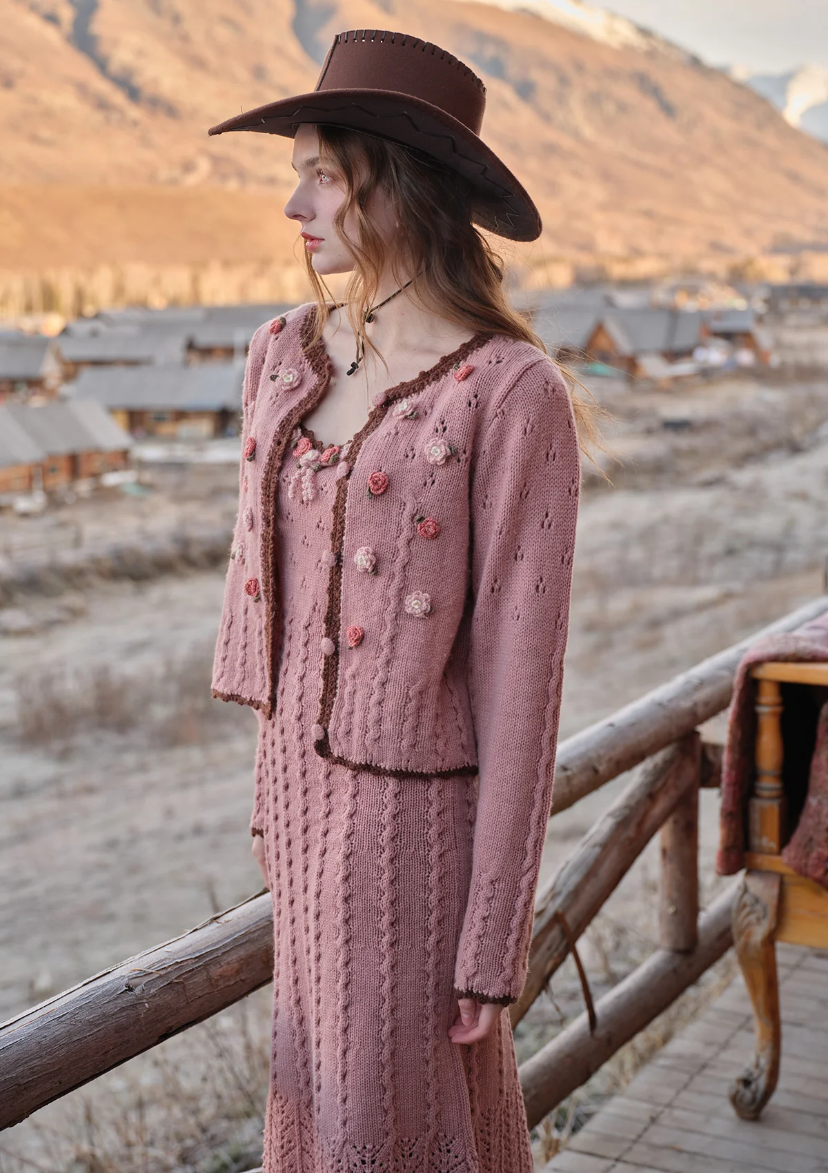 Floral Juliette Knitted Cardigan - Image 6