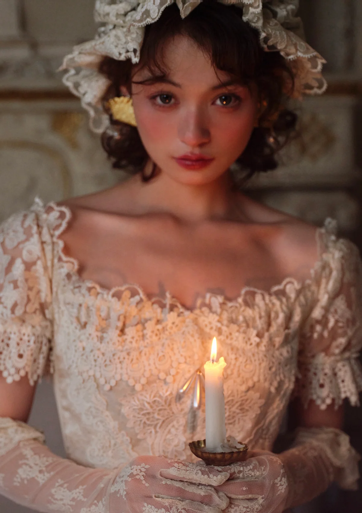 The Tear of Blossom and Candle Corset Dress - Image 6