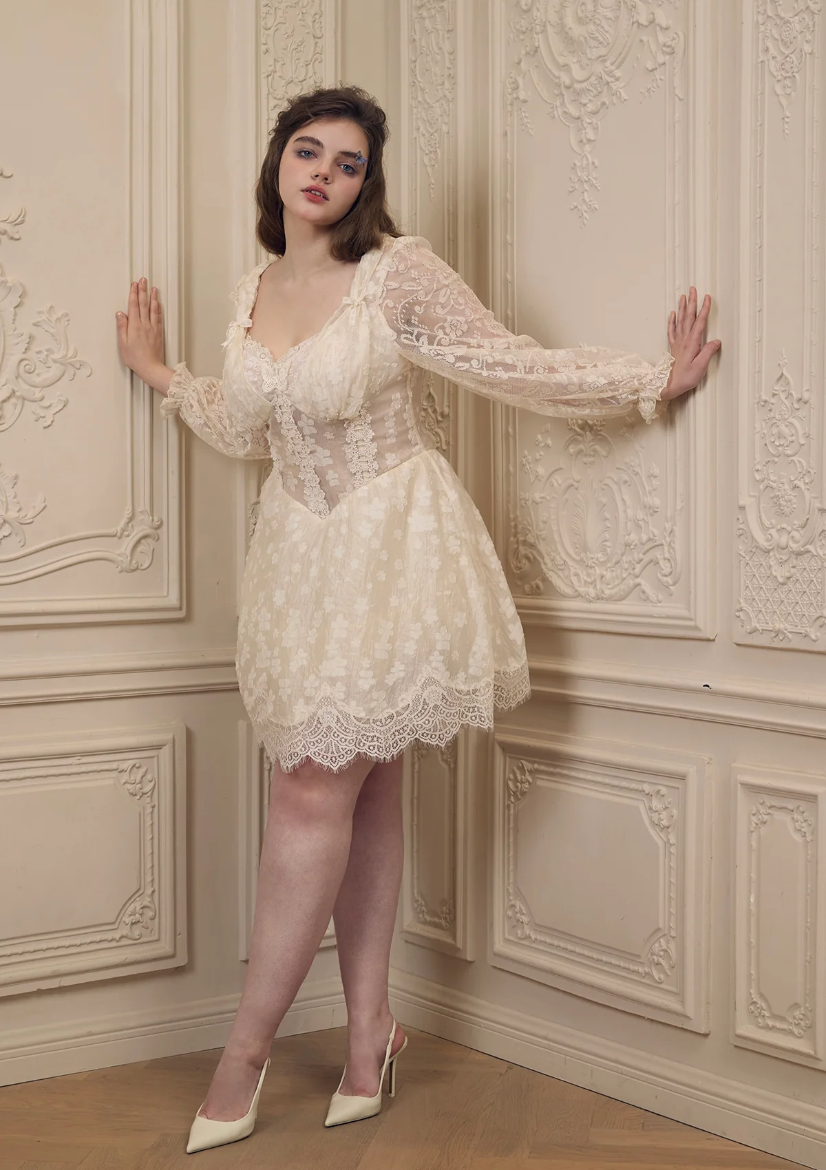 Curve & Plus Butterfly Dollhouse Corset Dress - Image 4