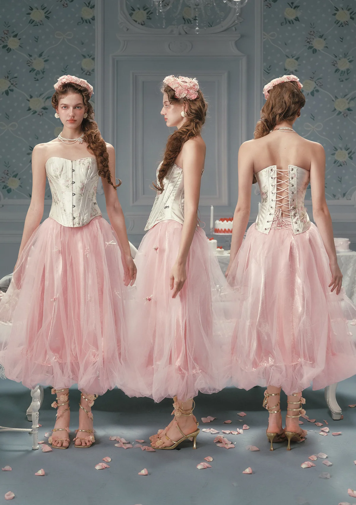 Love Flower Notes Corset - Image 3