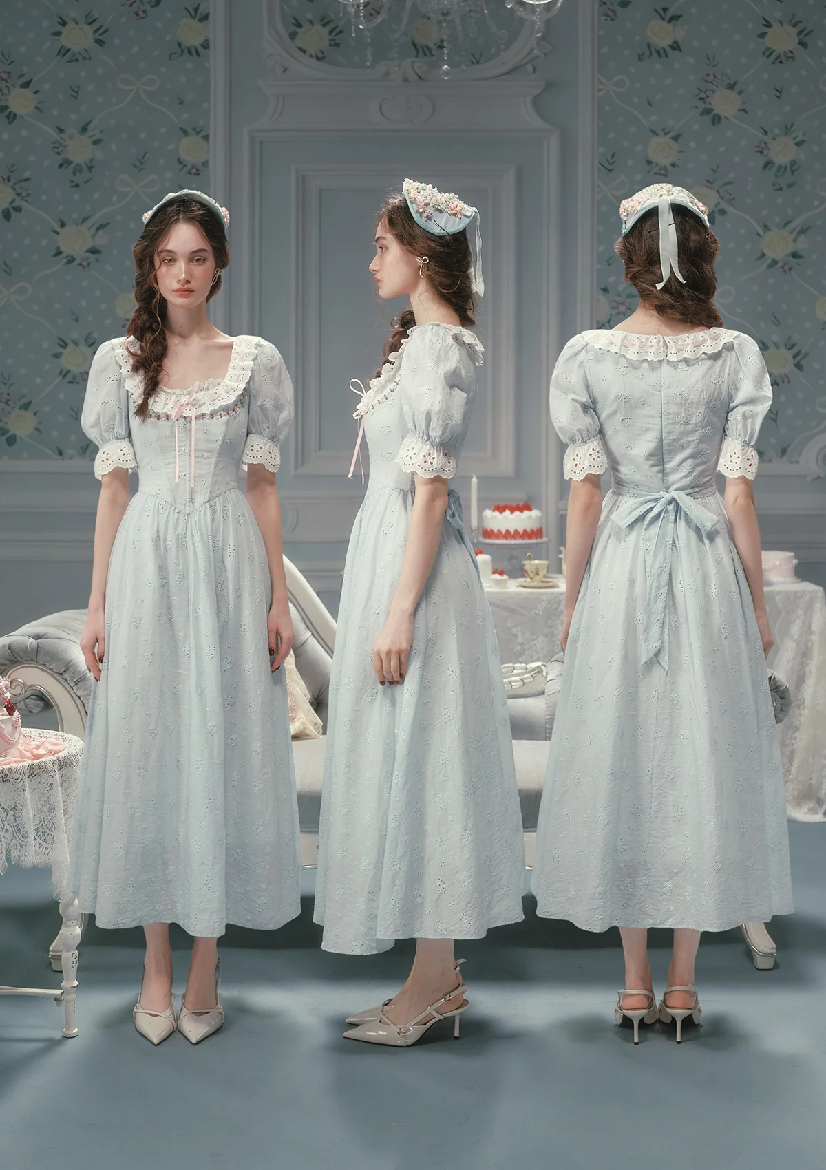 Mary's Morning Light Corset Dress - Image 3