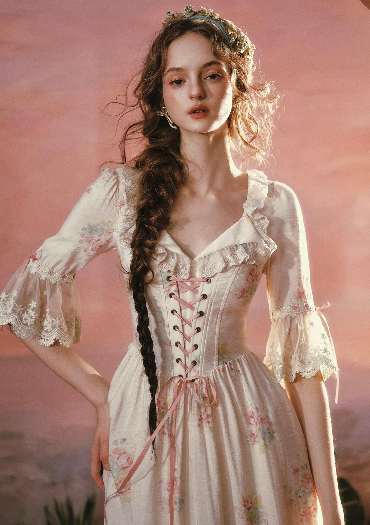 Palm Garden Dress - Image 4
