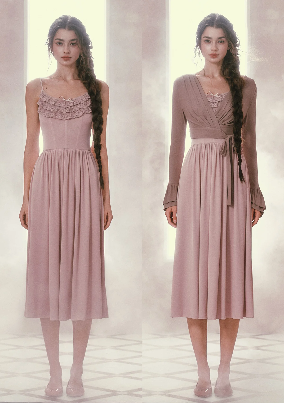Pink Mist Ballet Dress - Image 3
