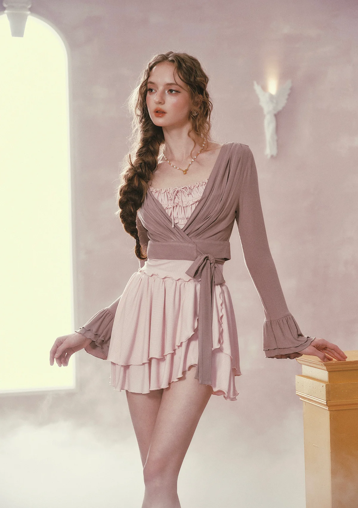Pink Mist Ballet Top - Image 9
