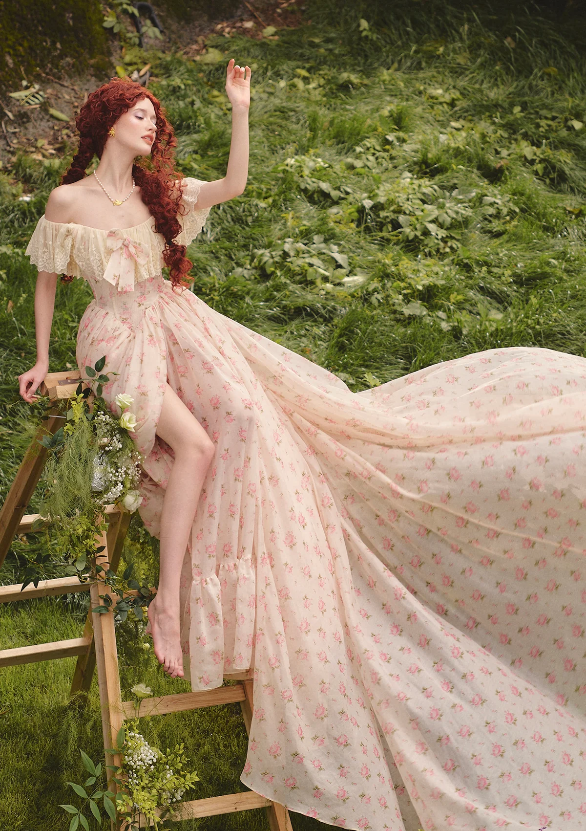 Princess Sissi Corset Dress - Image 6