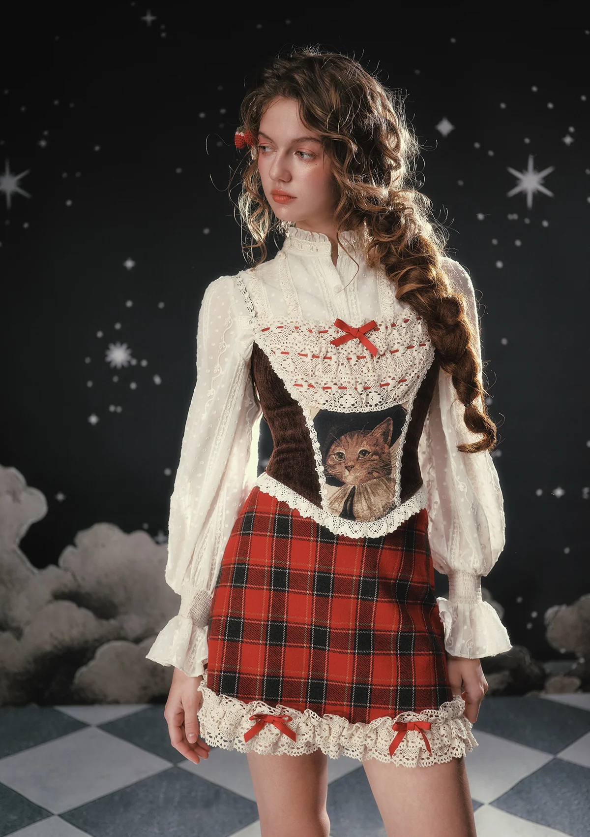 Puppet Cat Noel Corset - Image 4