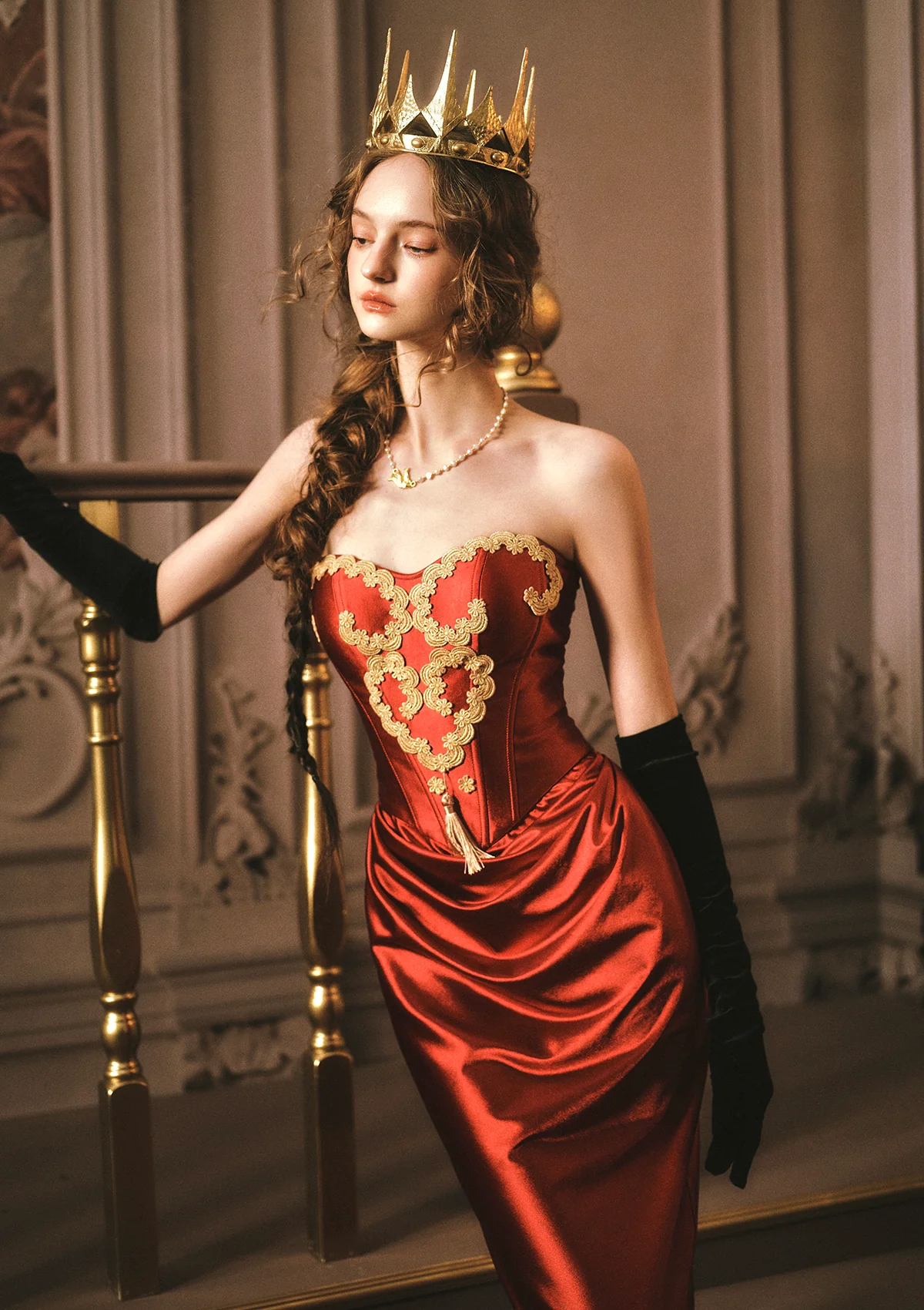 Queen Heart Corset Dress - Image 8