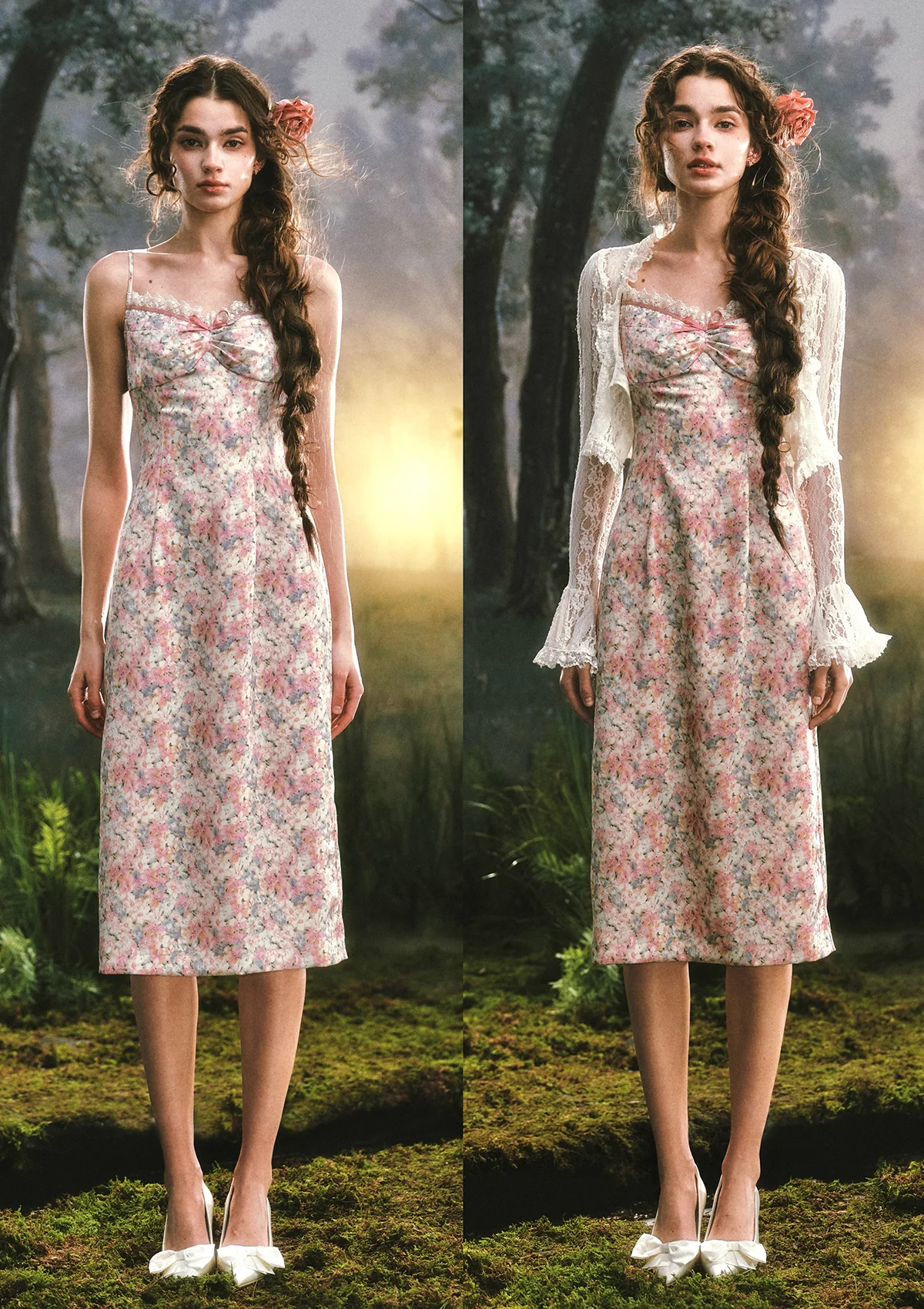 Rose Mist Path Dress - Image 4
