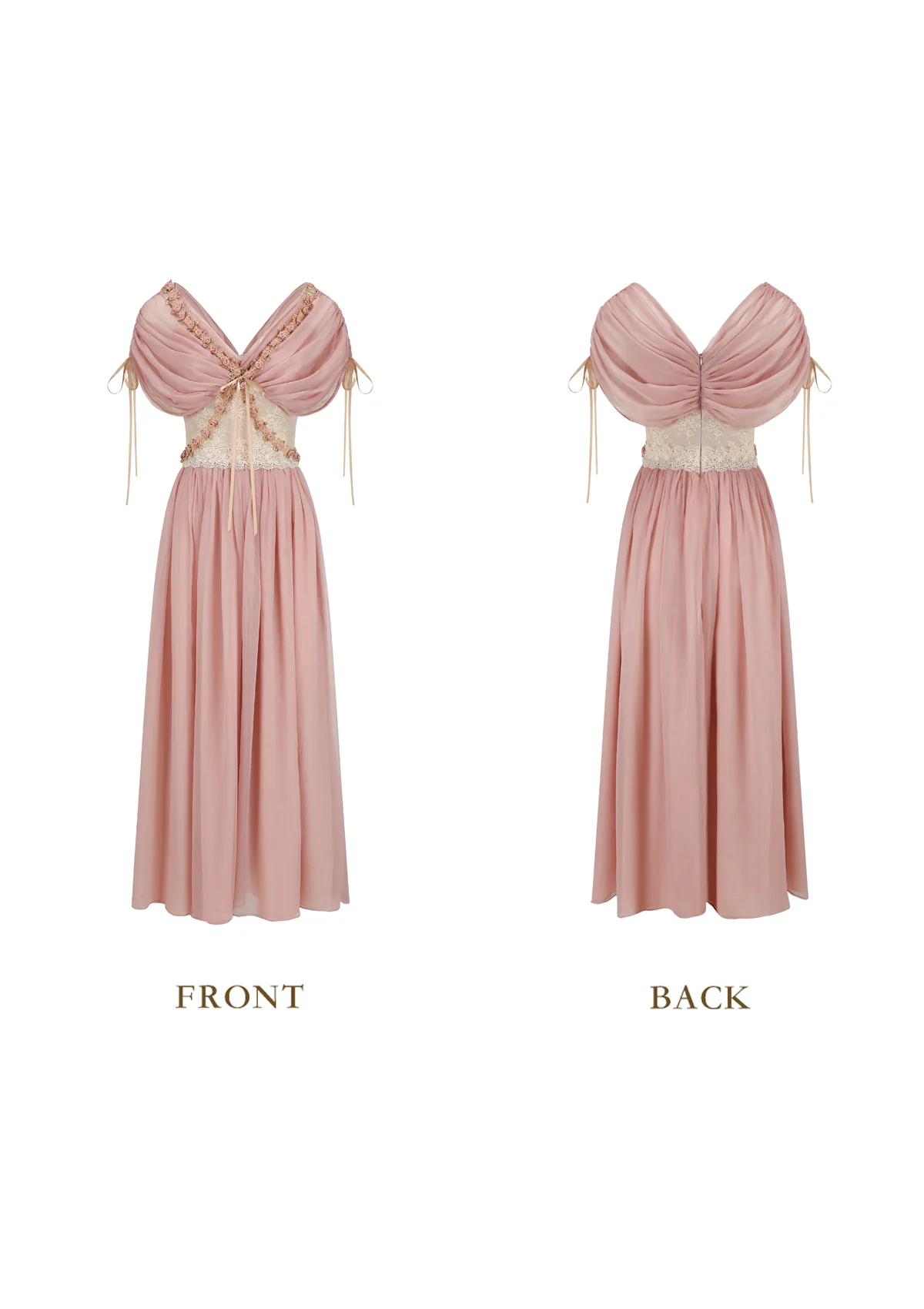 Rose Olive Dress - Image 2
