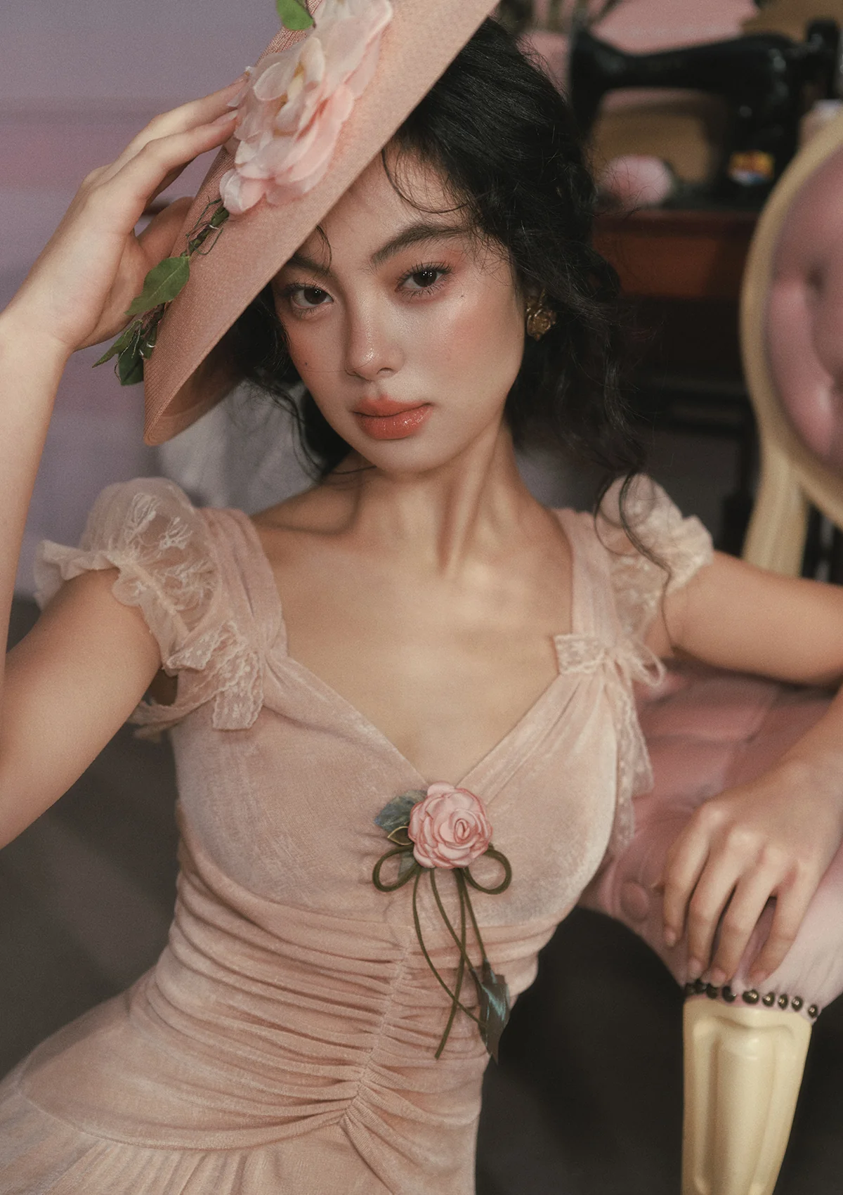 Rose Socialite Dress - Image 4