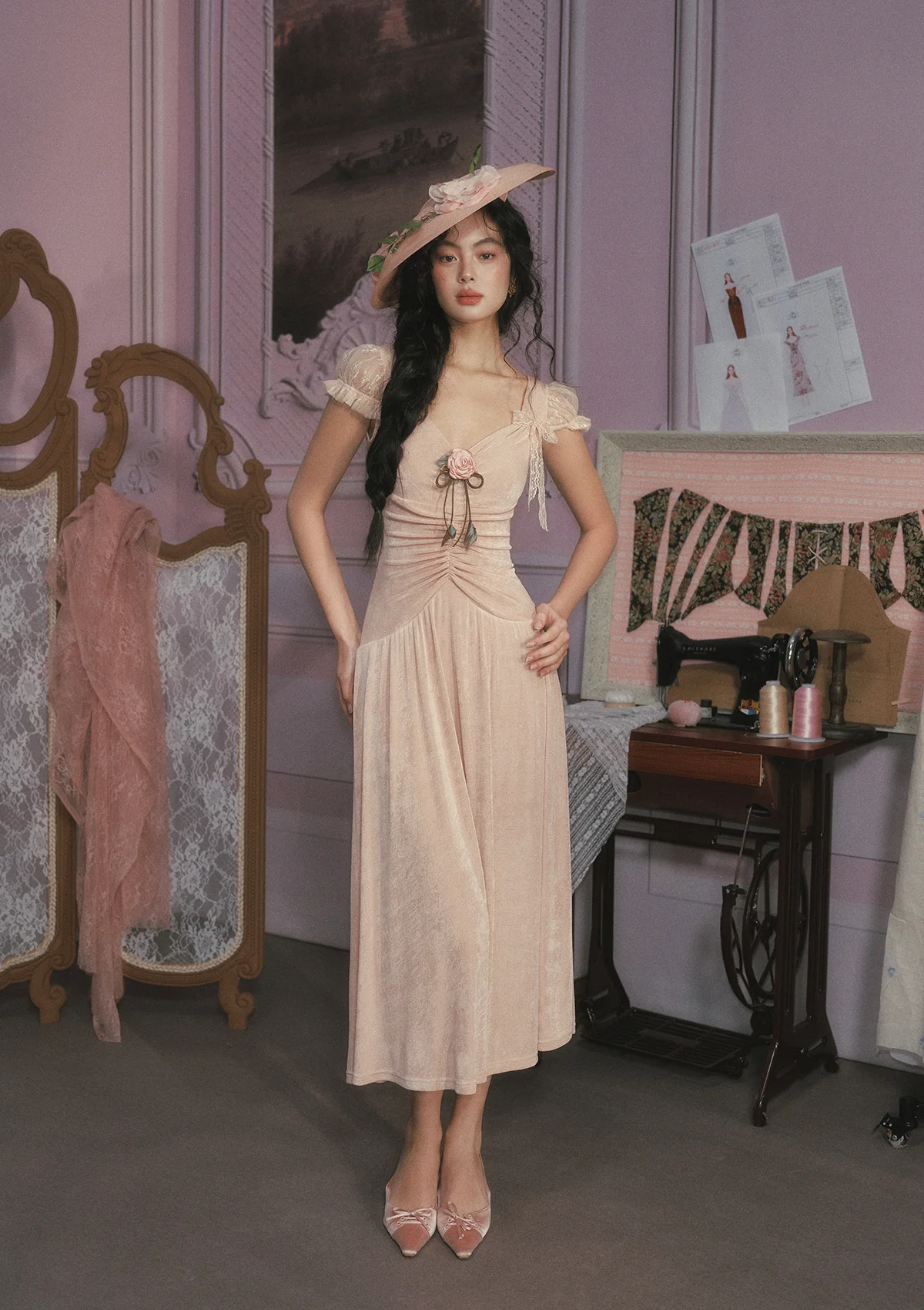 Rose Socialite Dress - Image 6