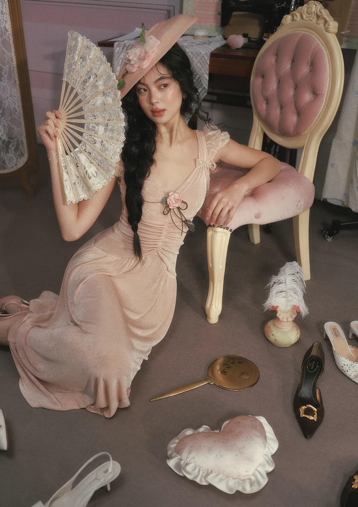 Rose Socialite Dress - Image 7