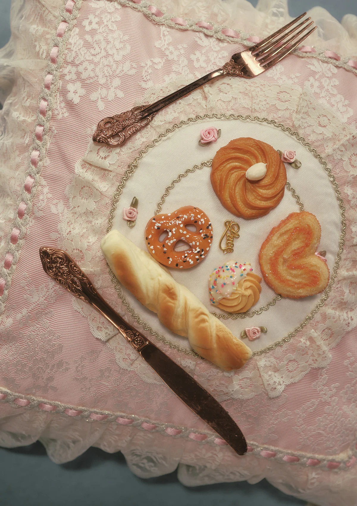 Rose Tea Break Pillow - Image 6