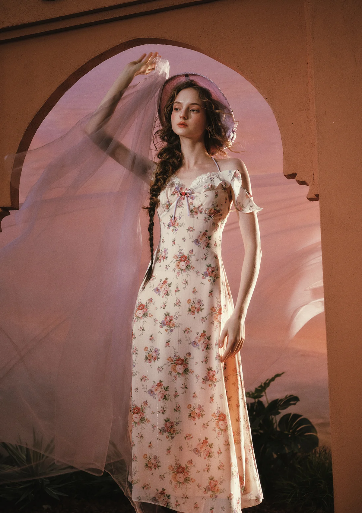 Starry Wisteria Dress - Image 7
