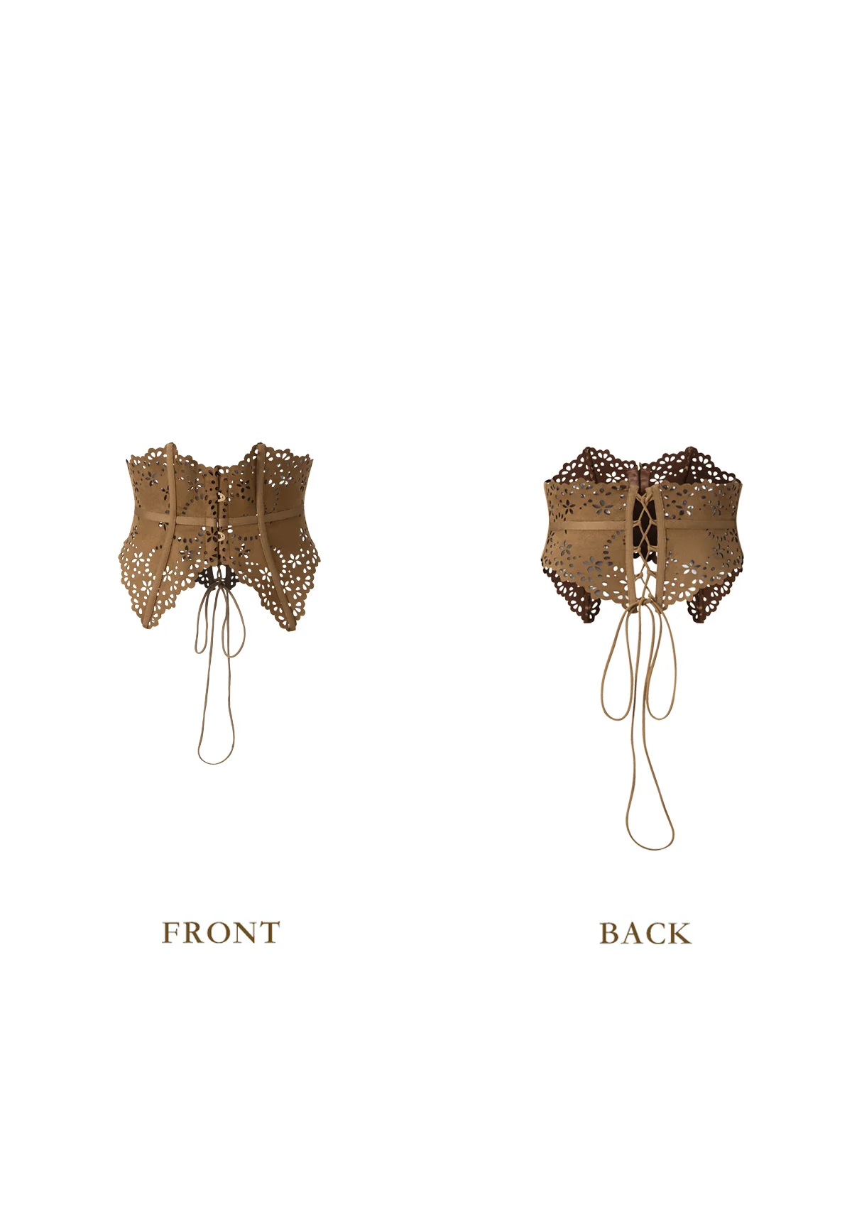 Suede Corset (underbust) - Image 2