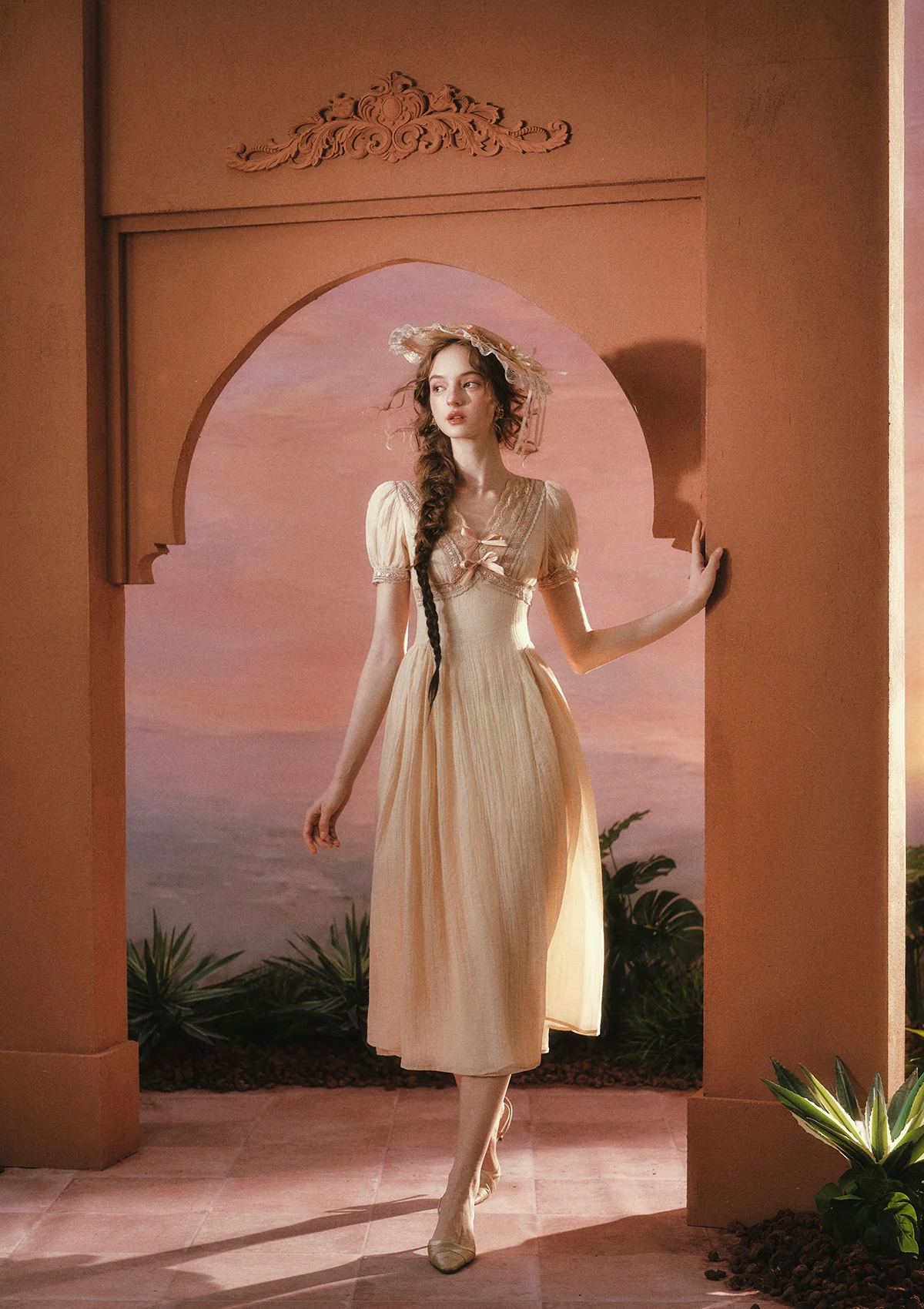 Sunset Rose Dress - Image 4