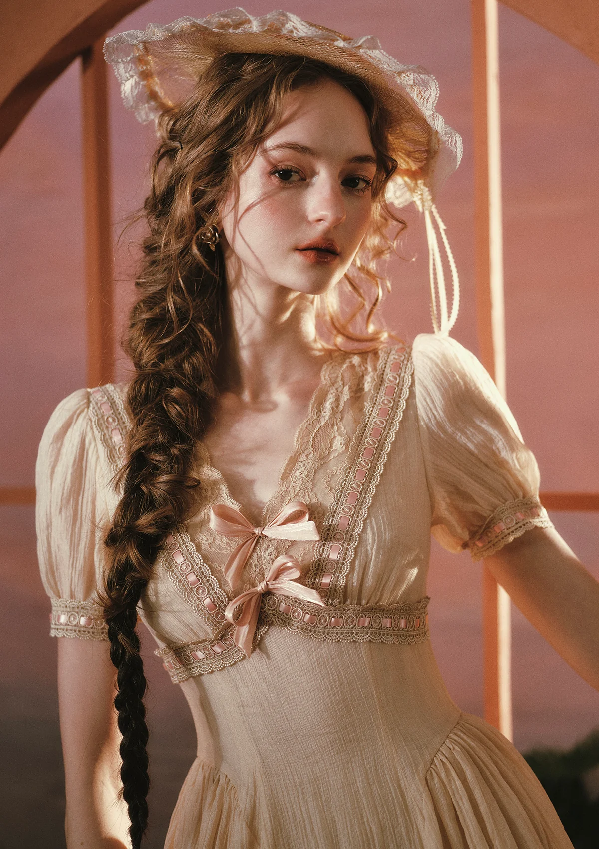 Sunset Rose Dress - Image 7