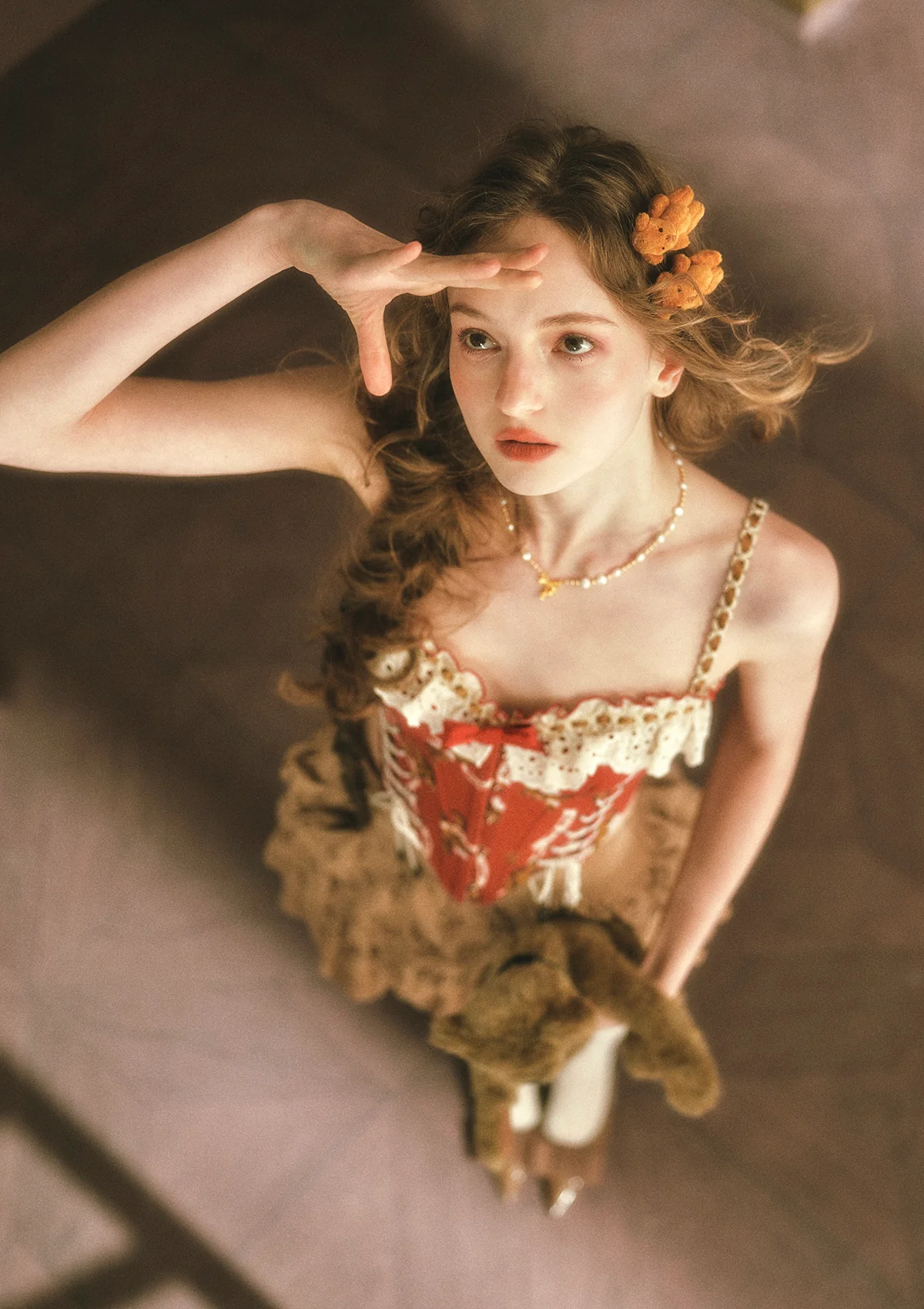 Teddy Tomato Sauce Corset - Image 3