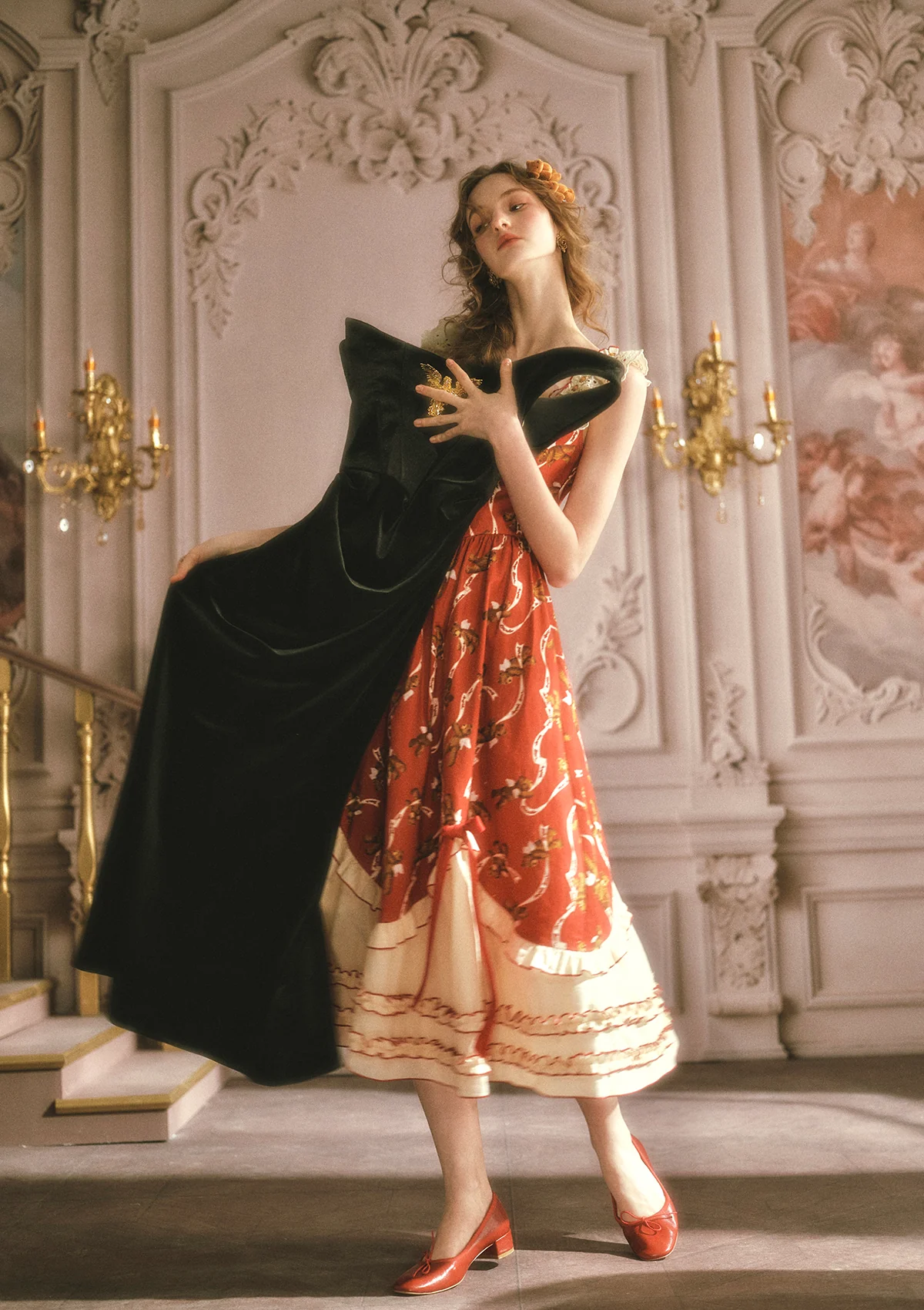 Teddy Tomato Sauce Dress - Image 9