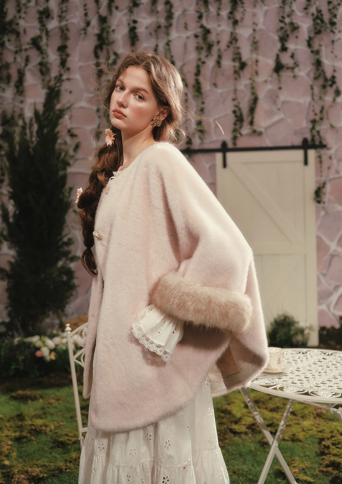 White Camellia Dress - Image 9