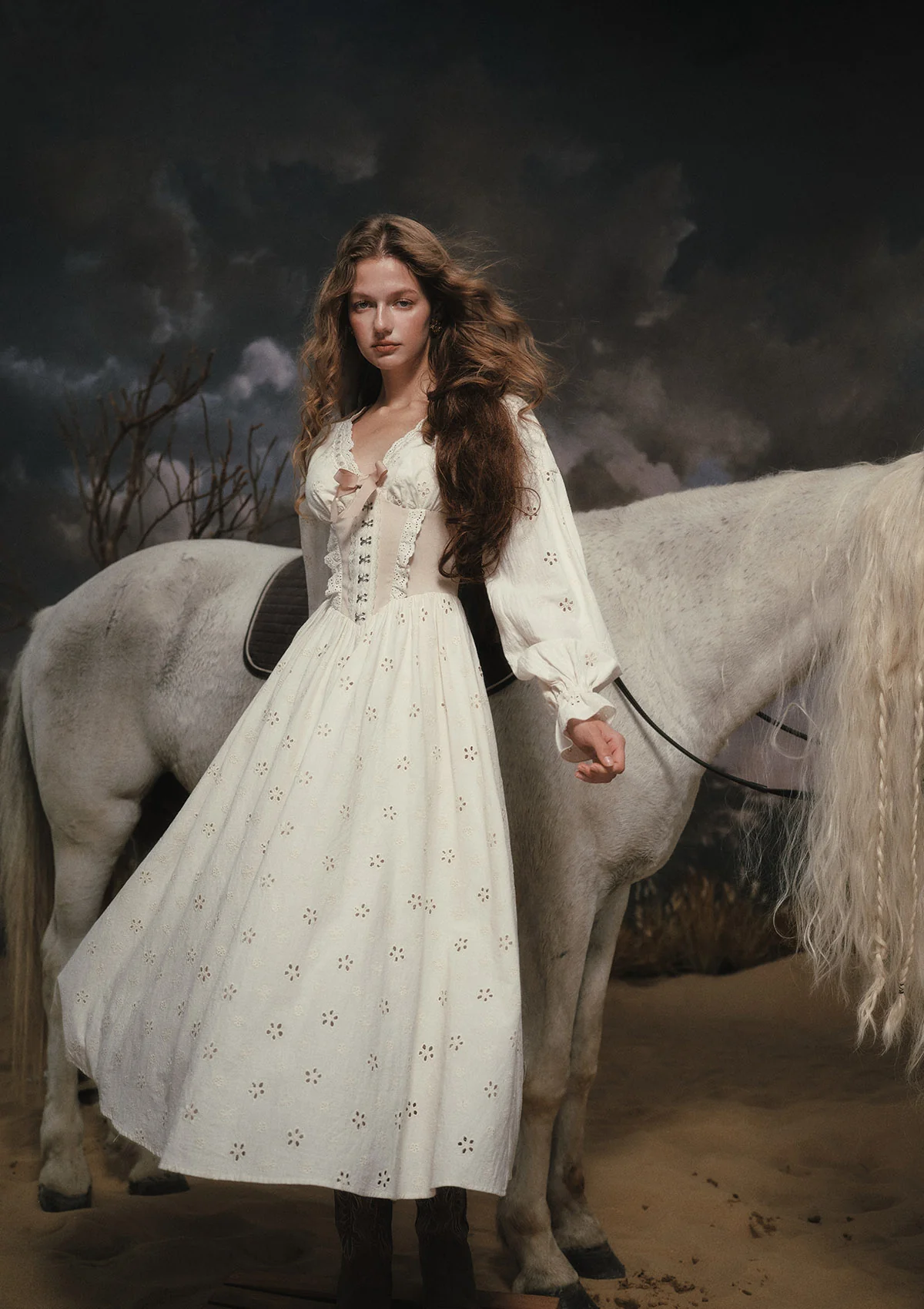 White Chocolate Warrior Corset Dress - Image 8