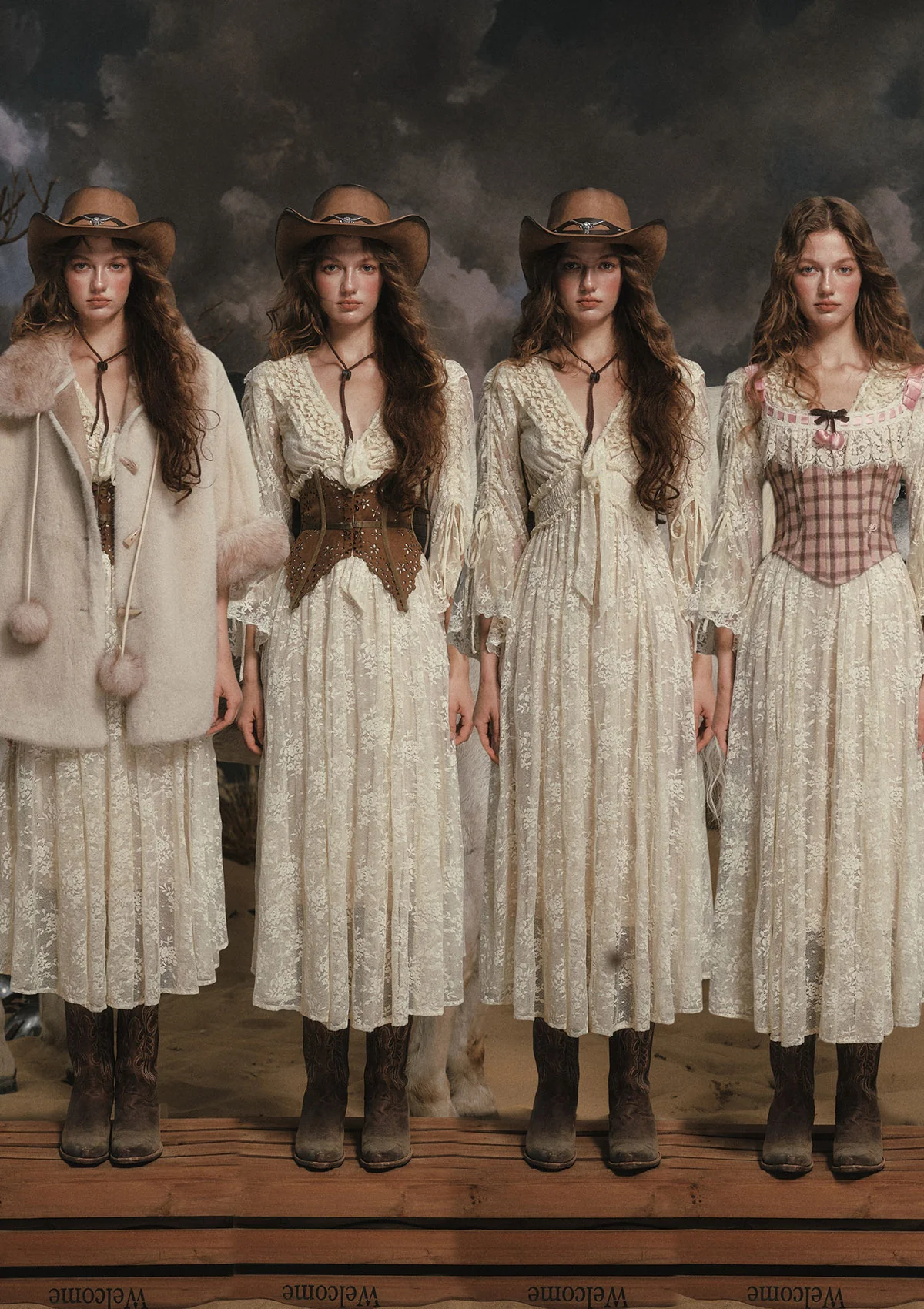 White Horse Princess Dress - Image 4