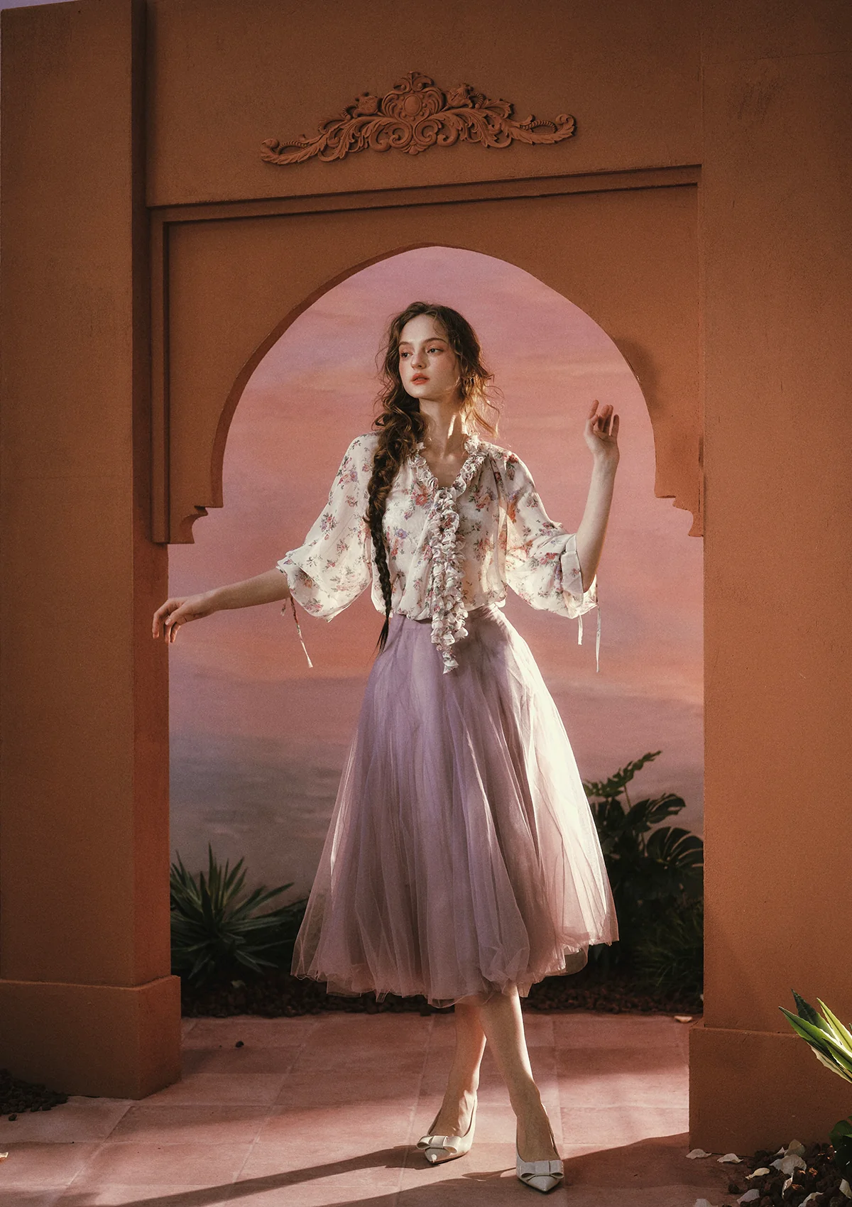 Wisteria Bloom Whispers Shirt - Image 8