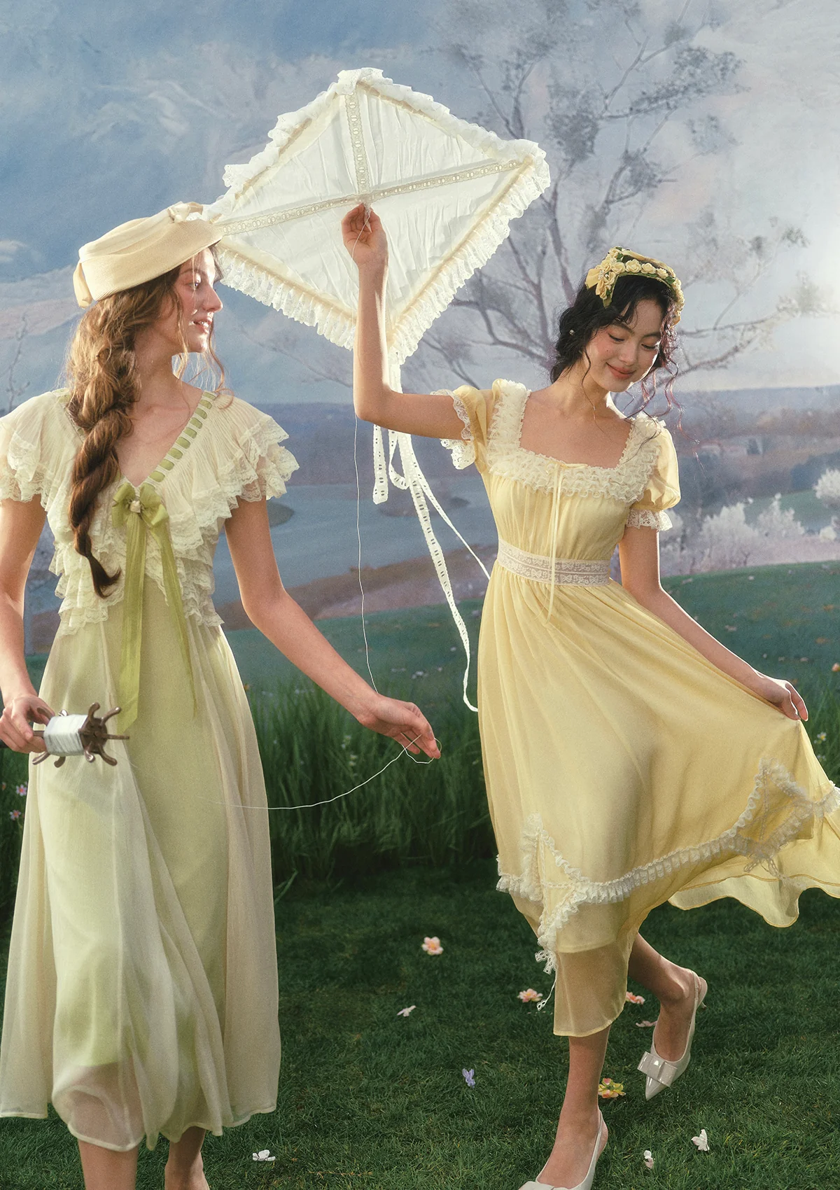 Yellow Kite Dress - Image 3